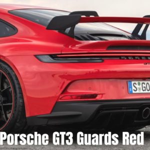 New Porsche 911 GT3 PDK in Guards Red
