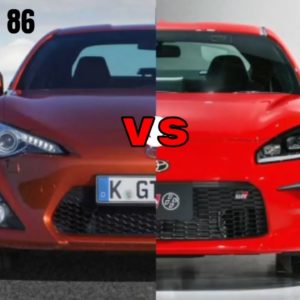 New Toyota GR 86 Design Compared To Old Generation
