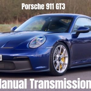 Porsche 911 GT3 Manual Transmission Gentian Blue Metallic