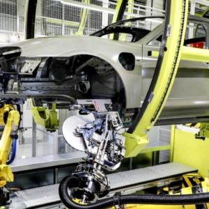 Porsche Production Process For Electric Taycan