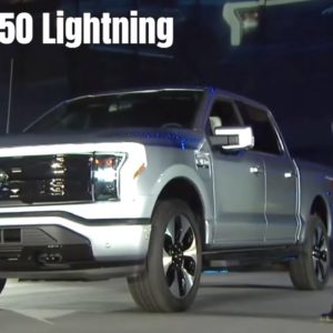2022 Electric Ford F150 Lightning Revealed