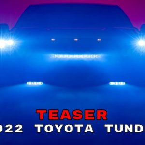 2022 Toyota Tundra Teaser