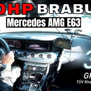 800HP Brabus 800 Mercedes AMG E63 Acceleration Run
