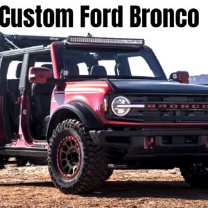 Custom Ford Bronco Four Door Outer Banks Series