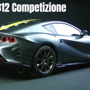 Ferrari 812 Competizione Revealed