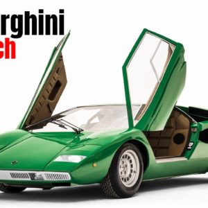 Lamborghini Design DNA started with the Countach