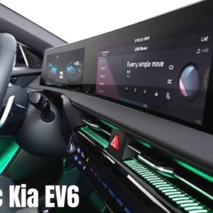 New 2022 Electric Kia EV6 Interior