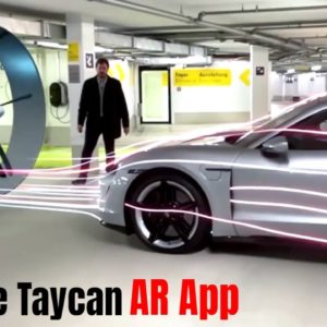 Porsche Taycan AR App