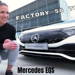 Start of production of the Electric Mercedes EQS in the Factory 56