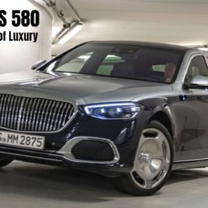 2021 Mercedes Maybach S 580 4MATIC in Blue and Silver