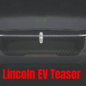 Lincoln First EV Electric Vehicle Teaser