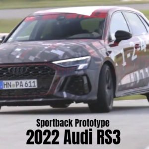 New 2022 Audi RS3 Sportback Prototype