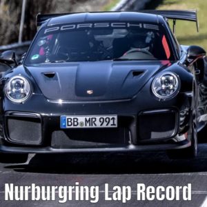Porsche 911 GT2 RS with Manthey Performance Kit Nurburgring Lap Record