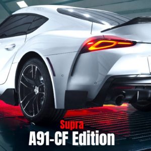 Toyota Supra A91 CF Edition with lots of Carbon Fiber for 2022