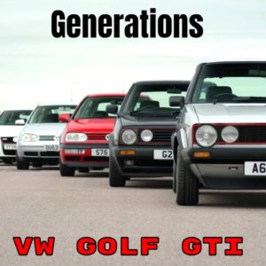 VW Golf GTI Generations - Volkswagen