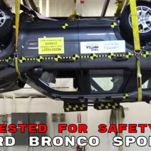 2021 Ford Bronco Sport Tested For Safety