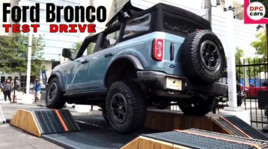2021 Ford Bronco Test Drives at Chicago Auto Show