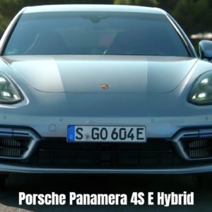 2021 Porsche Panamera 4S E Hybrid in GT Silver Metallic