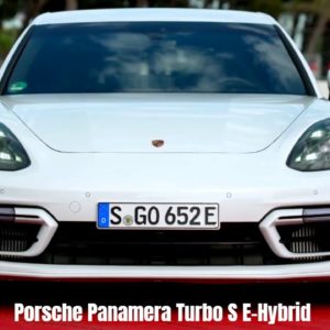 2021 Porsche Panamera Turbo S E-Hybrid in Carrera White
