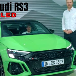 2022 Audi RS 3 Sedan and Audi RS 3 Sportback Revealed