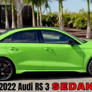 2022 Audi RS 3 Sedan Revealed