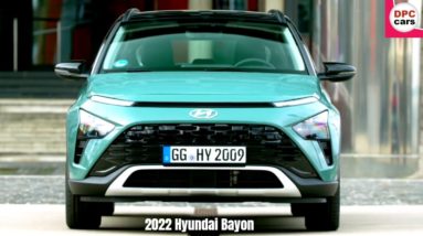 2022 Hyundai Bayon Stylish and Sleek Crossover SUV
