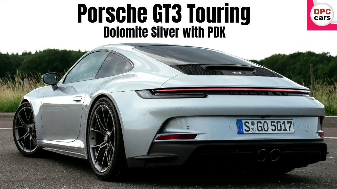 2022 Porsche 911 992 GT3 Touring in Dolomite Silver with PDK