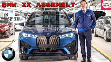 BMW iX Electric SUV Assembly and Production in Germany