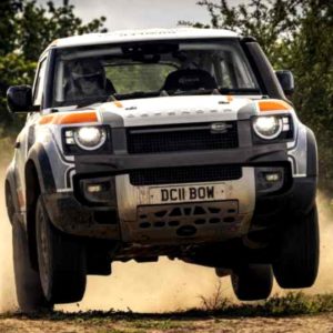 Bowler Motors Land Rover Defender Rally Car