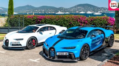 Bugatti Chiron Pur Sport and Chiron Sport Customer Test Drives