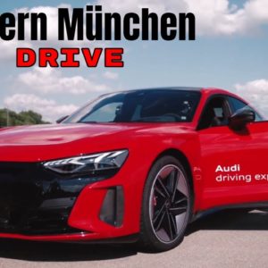 FC Bayern München Audi e-tron GT Test Drive