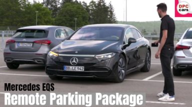Mercedes EQS Electric S Class Remote Parking Package