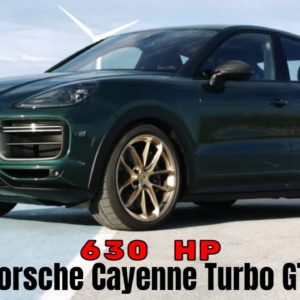 New 2022 Porsche Cayenne Turbo GT in Racing Green