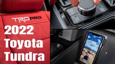 New 2022 Toyota Tundra Interior and Exterior Teaser Footage
