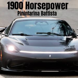 1900HP Pininfarina Battista Makes US Debut