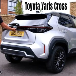 2021 Toyota Yaris Cross in Silver UK Spec