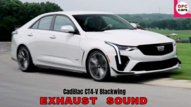 2022 Cadillac CT4-V Blackwing Exhaust Sound