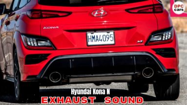 2022 Hyundai Kona N Exhaust Sound Compilation
