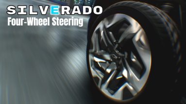 Chevrolet Silverado Electric Pickup Truck Four-Wheel Steering