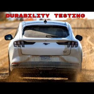 Electric Ford Mustang Mach E Durability Testing
