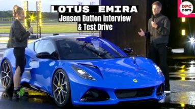 Jenson Button interview and Test Drive of the new Lotus Emira