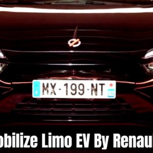 Mobilize Limo EV Sedan By Renault