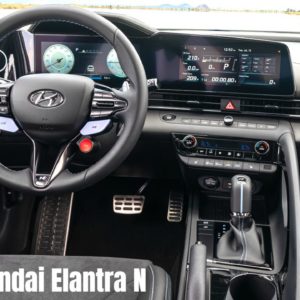 New 2022 Hyundai Elantra N Interior Cabin