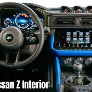 New 2023 Nissan Z Interior Cabin
