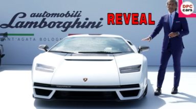 New Lamborghini Countach LPI 800 4 Unveiling