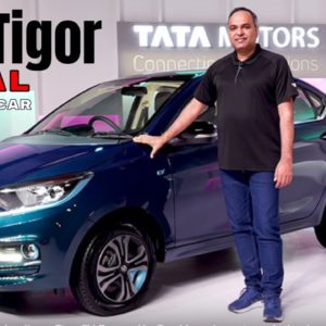 New Tata Tigor EV Reveal Event   Electric Car