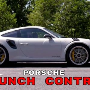 Porsche 911 GT2 RS 991 Cayman and Boxster 718 GTS Launch Control