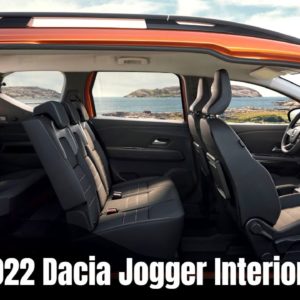 2022 Dacia Jogger Interior Cabin