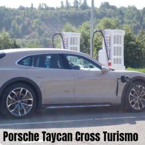 2022 Porsche Taycan Cross Turismo at Media Event