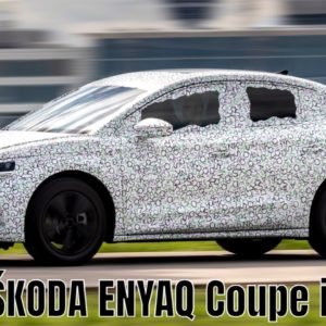 2022 SKODA ENYAQ Coupe iV Testing